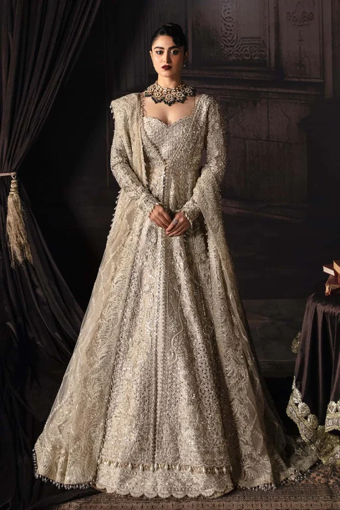 Afrozeh 3 Piece Custom Stitched Suit Wedding Event Look 2026