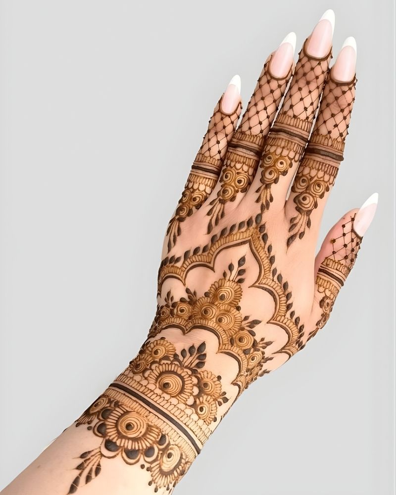 Eid Mehndi Designing 2026 – Simple, Arabic, Front & Back Look