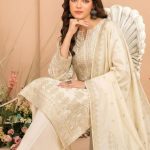 Tawakkal Lania Festive- Eid 2026 Gold Broshia Banarsi Lawn 3PC