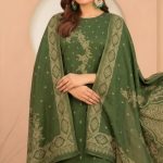 Tawakkal Lania Festive- Eid 2026 Gold Broshia Banarsi Lawn 3PC