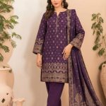 Tawakkal Lania Festive- Eid 2026 Gold Broshia Banarsi Lawn 3PC