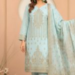 Tawakkal Lania Festive- Eid 2026 Gold Broshia Banarsi Lawn 3PC