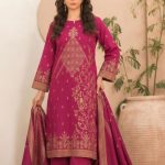 Tawakkal Lania Festive- Eid 2026 Gold Broshia Banarsi Lawn 3PC
