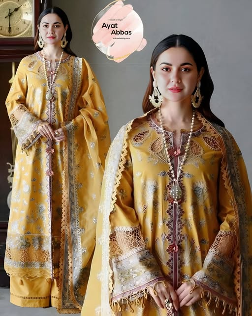 The AA-AYAT-Summer Eid Premium Lawn 2026 Party Wear Event