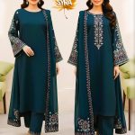 Unstitched Embroidered Lawn Suit Syra Brand Onlie Shop