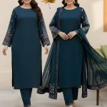 Unstitched Embroidered Lawn Suit Syra Brand Onlie Shop