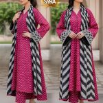 Unstitched Embroidered Lawn Suit Syra Brand Onlie Shop