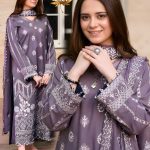 Unstitched Embroidered Lawn Suit Syra Brand Onlie Shop