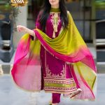 Unstitched Embroidered Lawn Suit Syra Brand Onlie Shop
