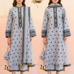 Unstitched Embroidered Lawn Suit Syra Brand Onlie Shop
