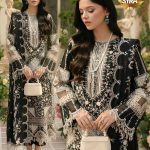Unstitched Embroidered Lawn Suit Syra Brand Onlie Shop