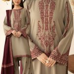 Unstitched Embroidered Lawn Suit Syra Brand Onlie Shop