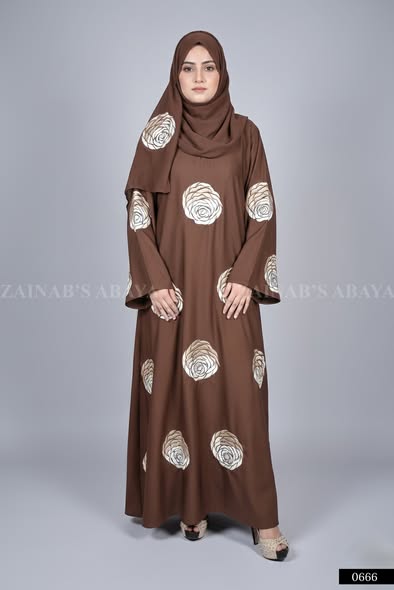 Modern & Classy Abaya Ideas 2026- Zainab Designer Abaya