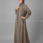 Modern & Classy Abaya Ideas 2026- Zainab Designer Abaya
