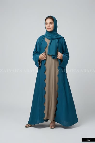 Modern & Classy Abaya Ideas 2026- Zainab Designer Abaya  