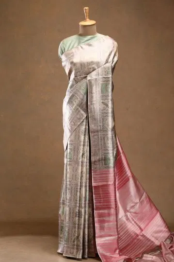 Indian Sari Brand 2026 Kanchipuram Silk Pure Zari Women in Tradition